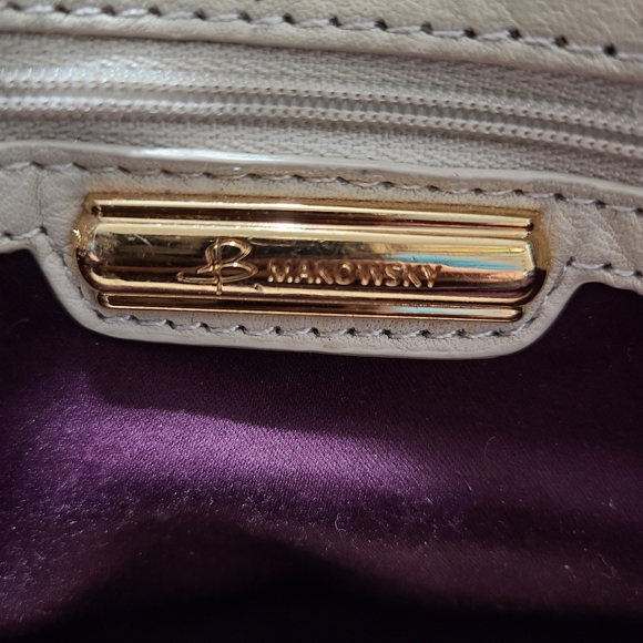 B. Makowsky Leather Bag - Picture 7 of 16